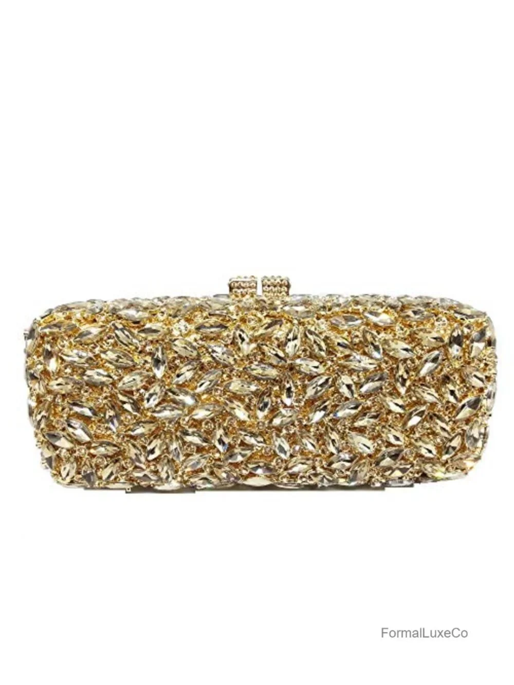 Crystal Clutch Minaudiere Box Handbag Party Prom Rhinestone Purse Wedding Bag